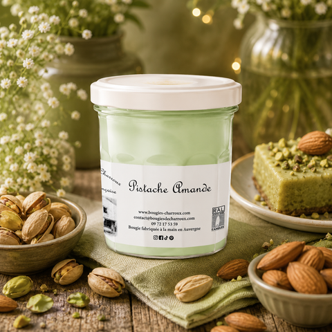 Bougie parfumée Pistache/Amande
