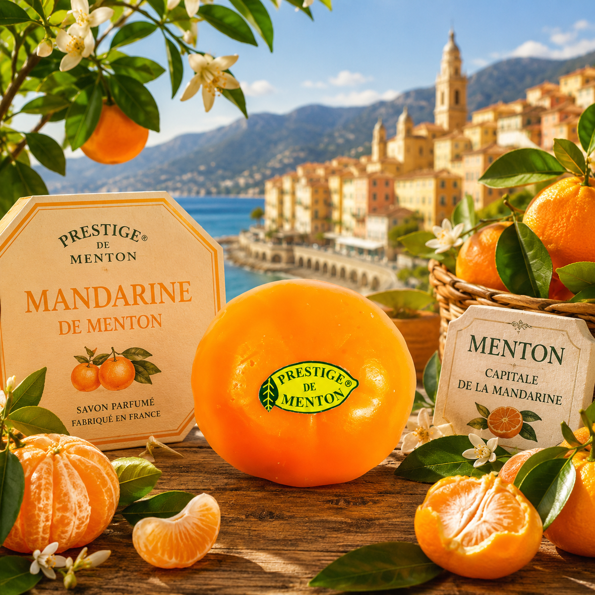 Savon en forme de Mandarine 🍊