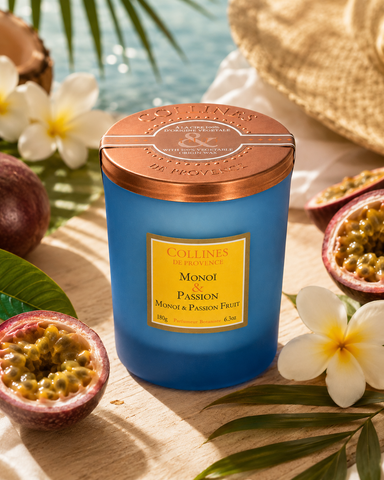 Bougie Parfumée Monoï & Passion Coulée à la main