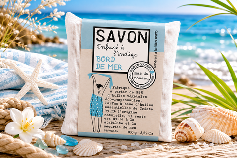 SAVONNETTE PARFUMÉE COLORÉE BORD DE MER