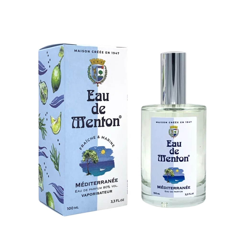 Eau de toilette Méditerranée Prestige de Menton