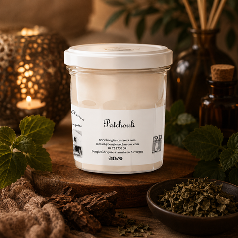 Bougie parfumée PATCHOULI