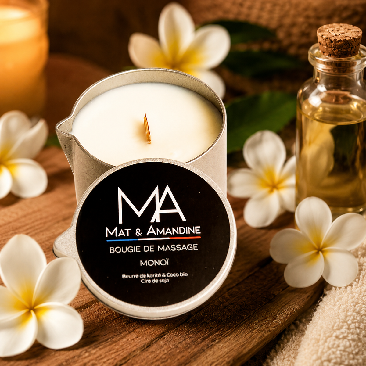 MONOÏ – BOUGIE DE MASSAGE