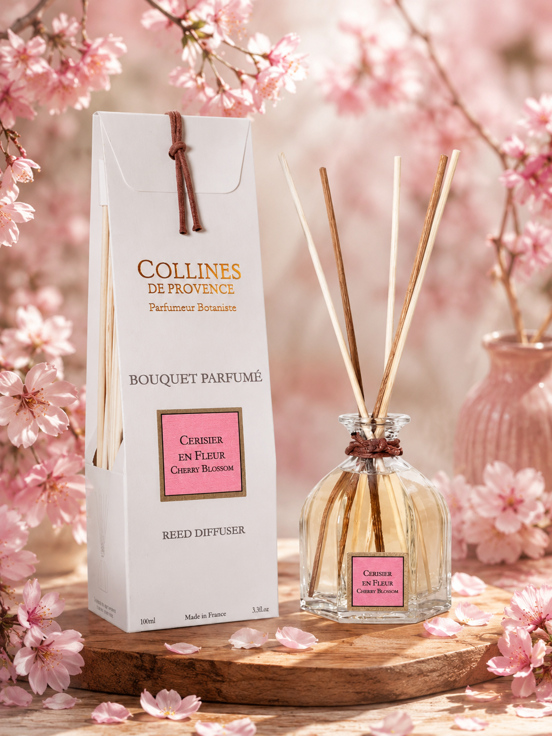 Diffuseur d’Ambiance à bâtonnets CERISIER EN FLEUR