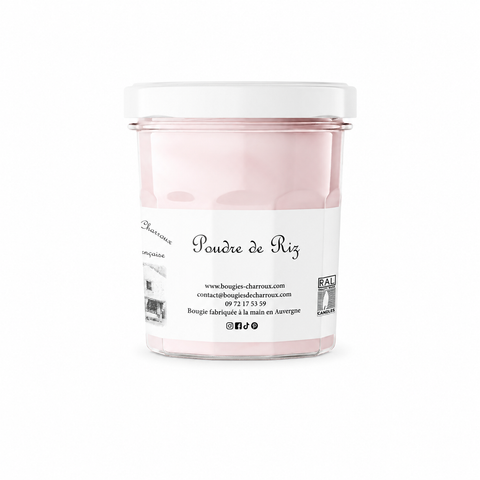 Bougie parfumée POUDRE DE RIZ