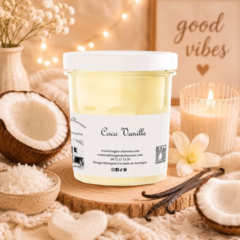 Bougie parfumée COCO-VANILLE