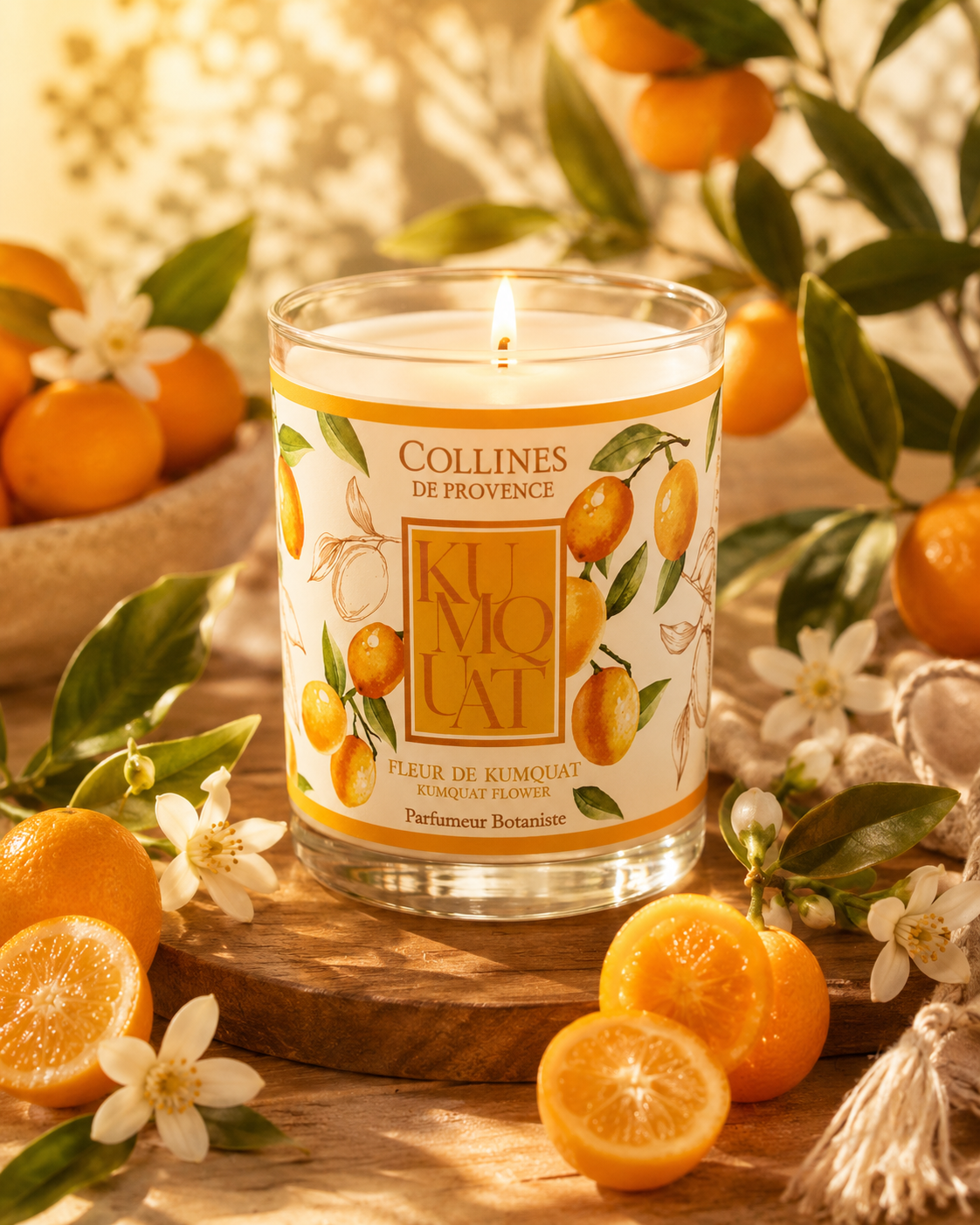 Bougie Parfumée Fleur de Kumquat "série limitée"