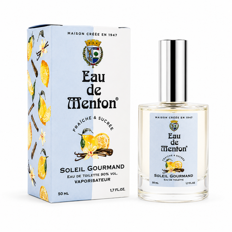 Eau de toilette Soleil Gourmand Prestige de Menton