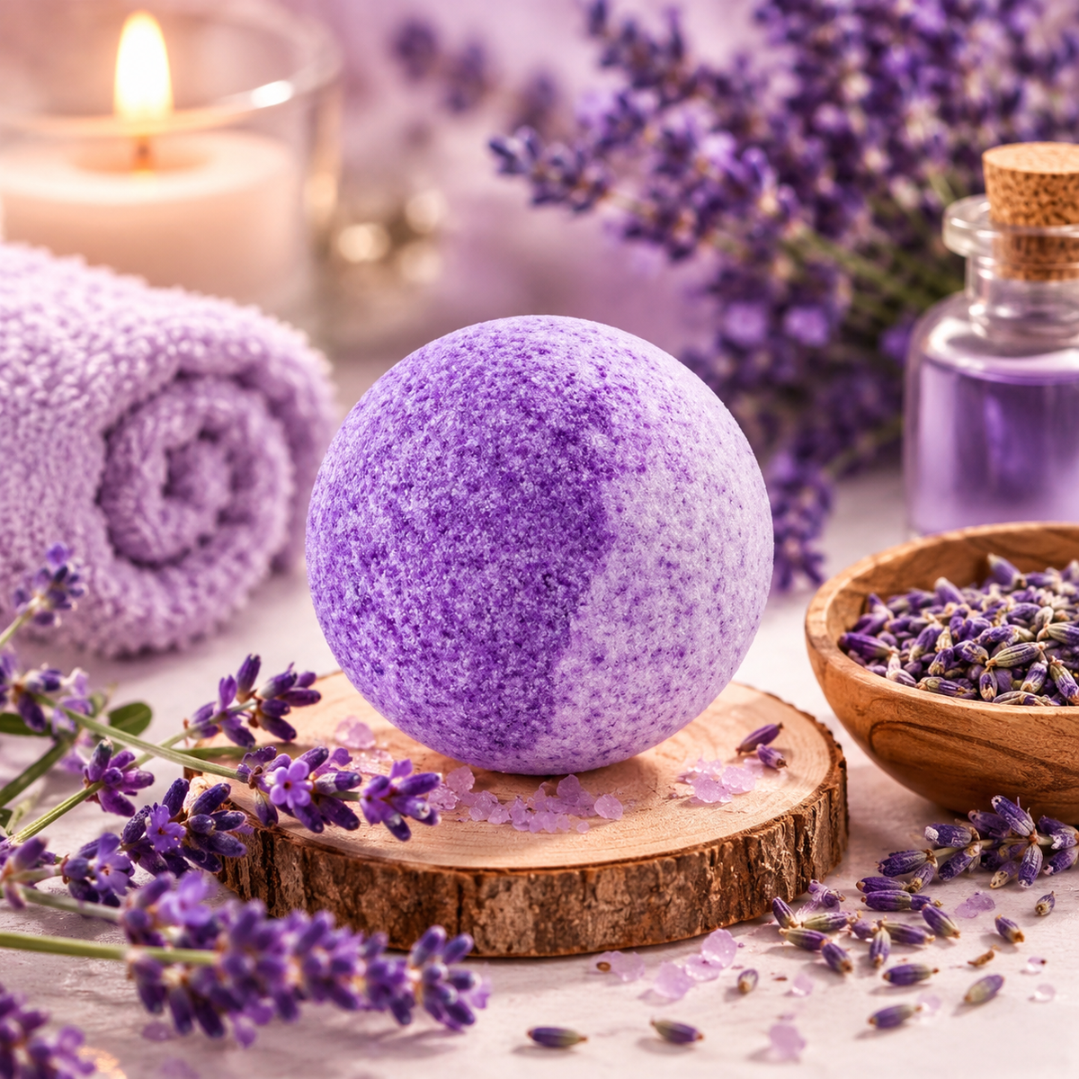 Boule de bain - Lavande
