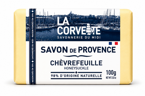 Savon de Provence au Chèvrefeuille