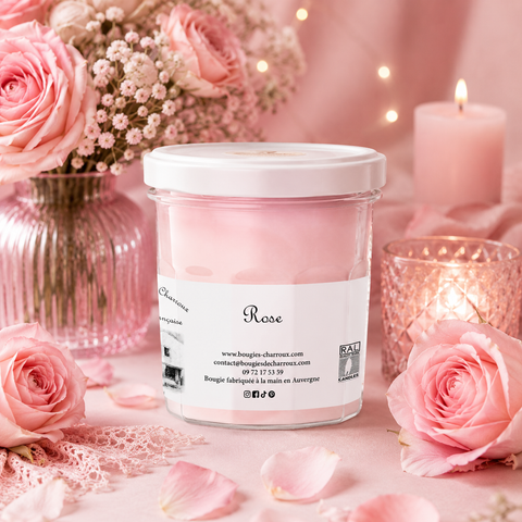 Bougie parfumée ROSE
