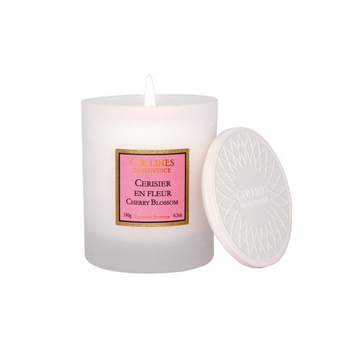 Bougie Parfumée Cerisier en Fleur Coulée à la main