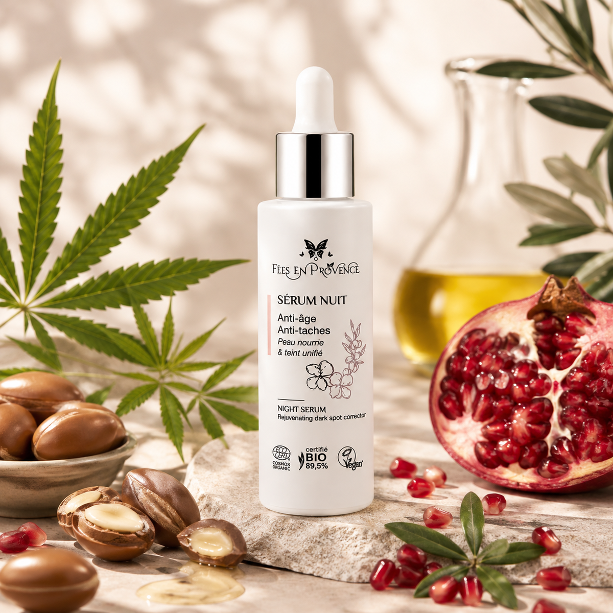 Sérum nuit – Anti-âge & anti-taches – 30ml