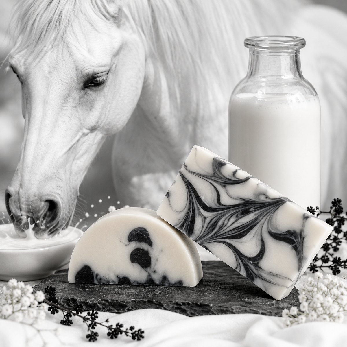 Le Black & White au lait de jument