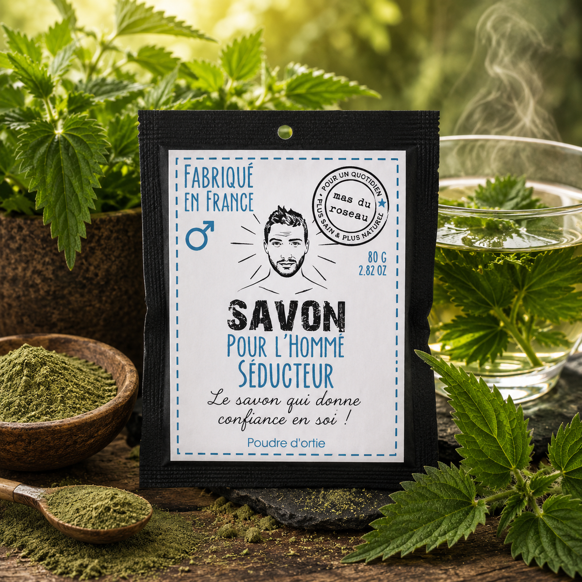 SAVON POUR L’HOMME SEDUCTEUR – 80 gr