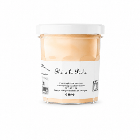 Bougie parfumée THÉ À LA PÊCHE