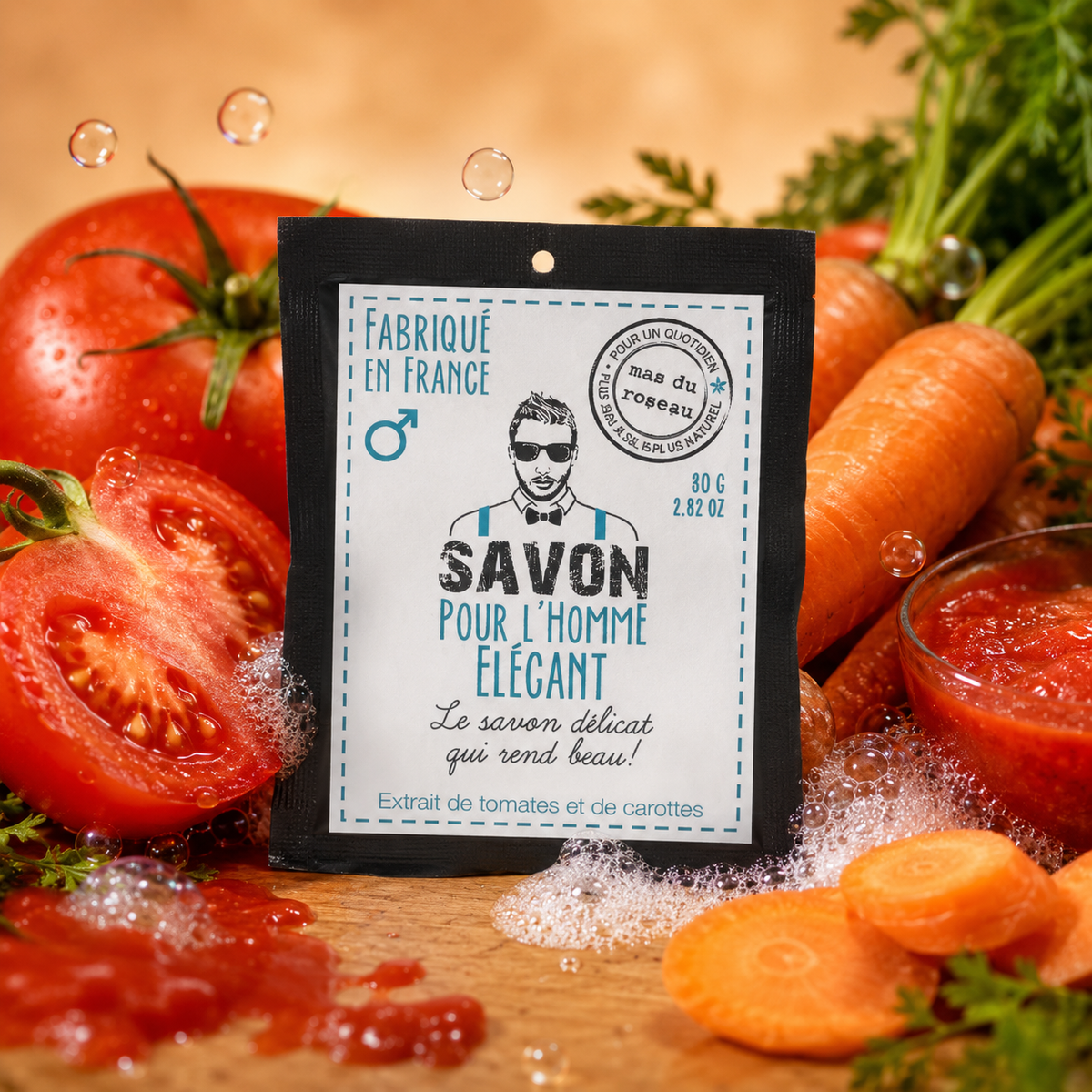 SAVON POUR L’HOMME ELEGANT – 80 gr
