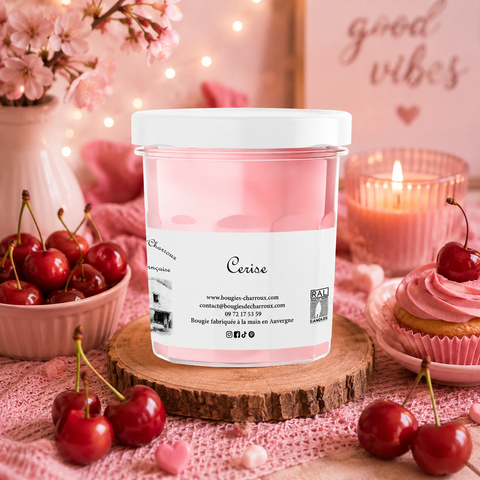 Bougie parfumée CERISE