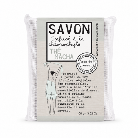 SAVONNETTE PARFUMÉE COLORÉE THÉ MACHA