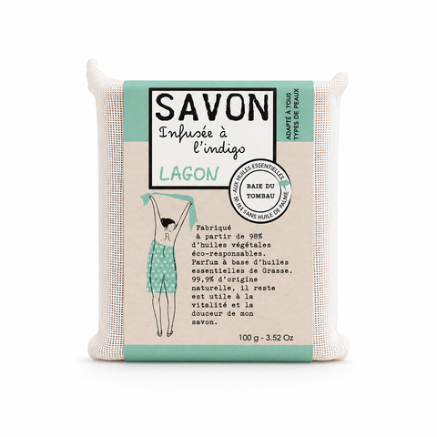 SAVONNETTE PARFUMÉE COLORÉE LAGON