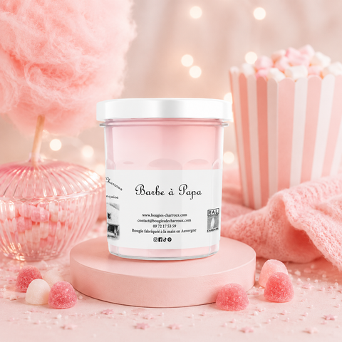 Bougie parfumée BARBE A PAPA