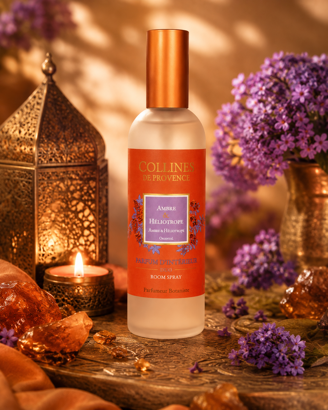 Parfum d'Intérieur Ambre & Héliotrope