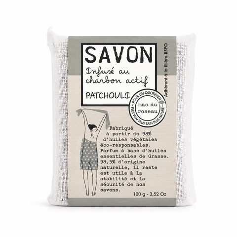 SAVONNETTE PARFUMEE COLOREE PATCHOULI