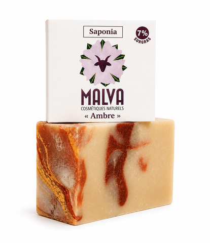 SAVON AU LAIT DE CHEVRE AMBRE (L'UNITÉ) 100GR