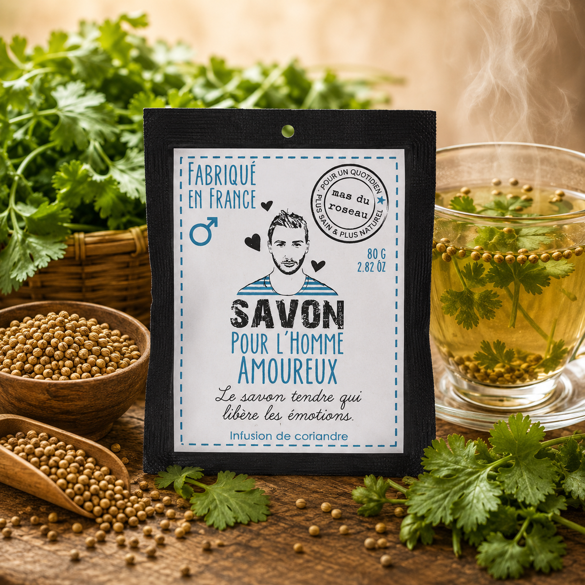 SAVON POUR L’HOMME AMOUREUX – 80 gr