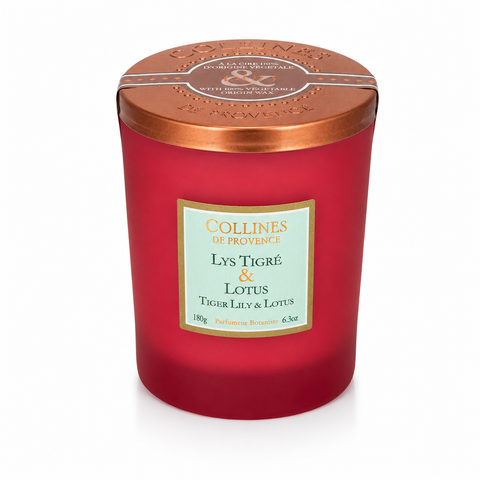 Bougie Parfumée Lys Tigré & Lotus