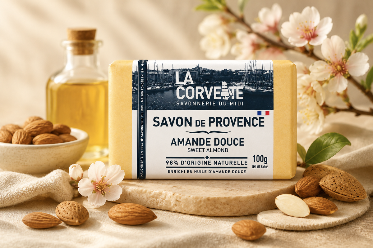 Savon de Provence amande douce