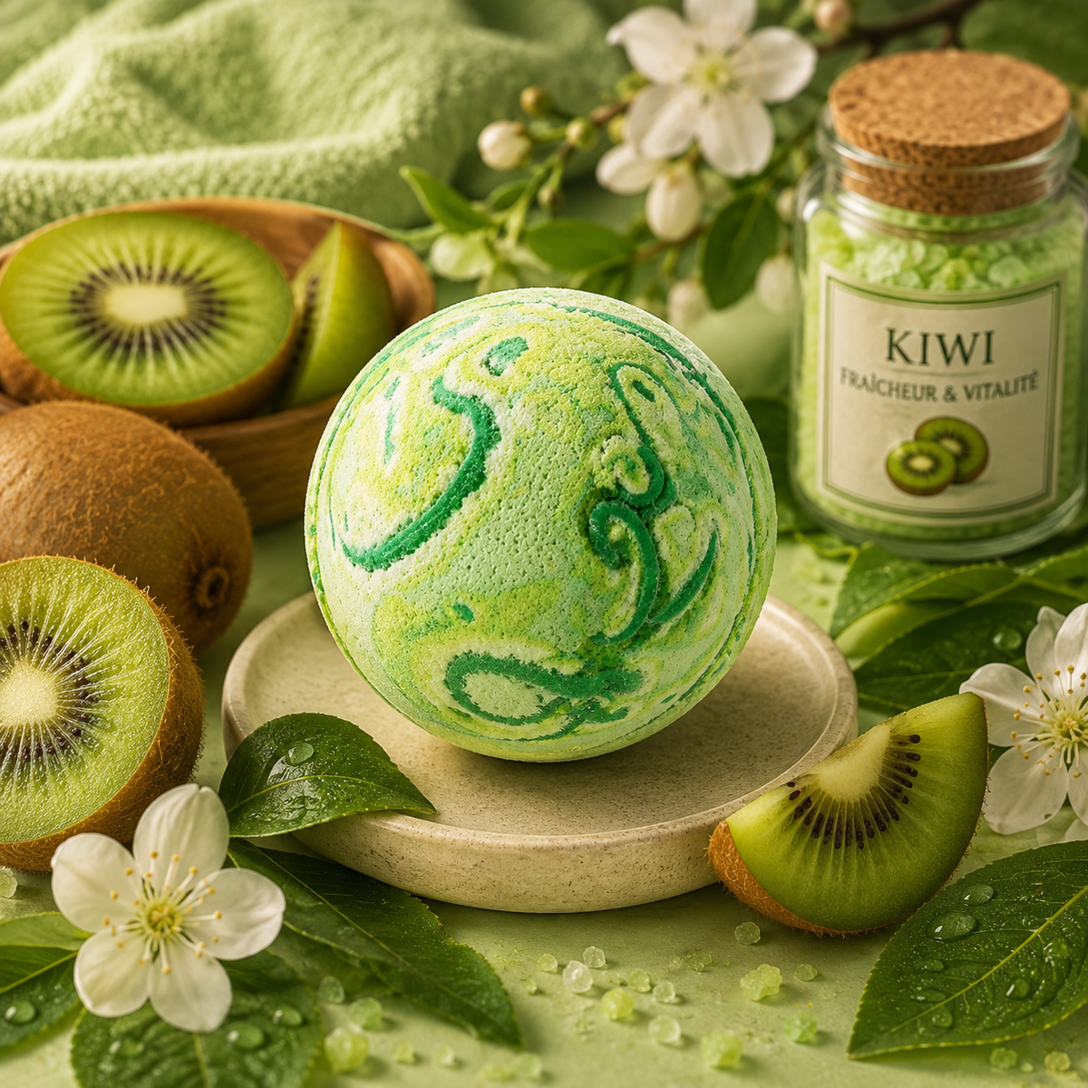 Boule de bain - Kiwi