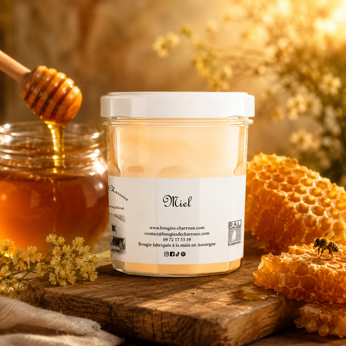 Bougie parfumée MIEL