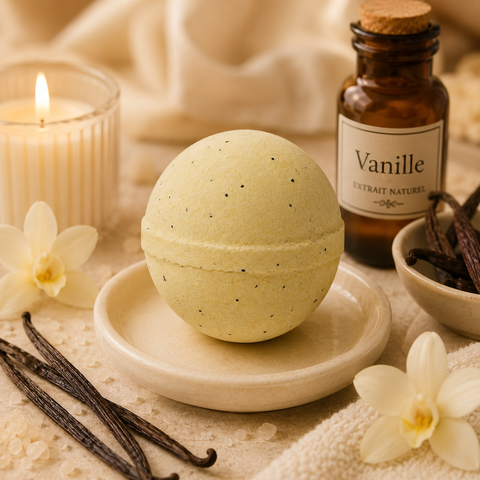 Boule de bain VANILLE