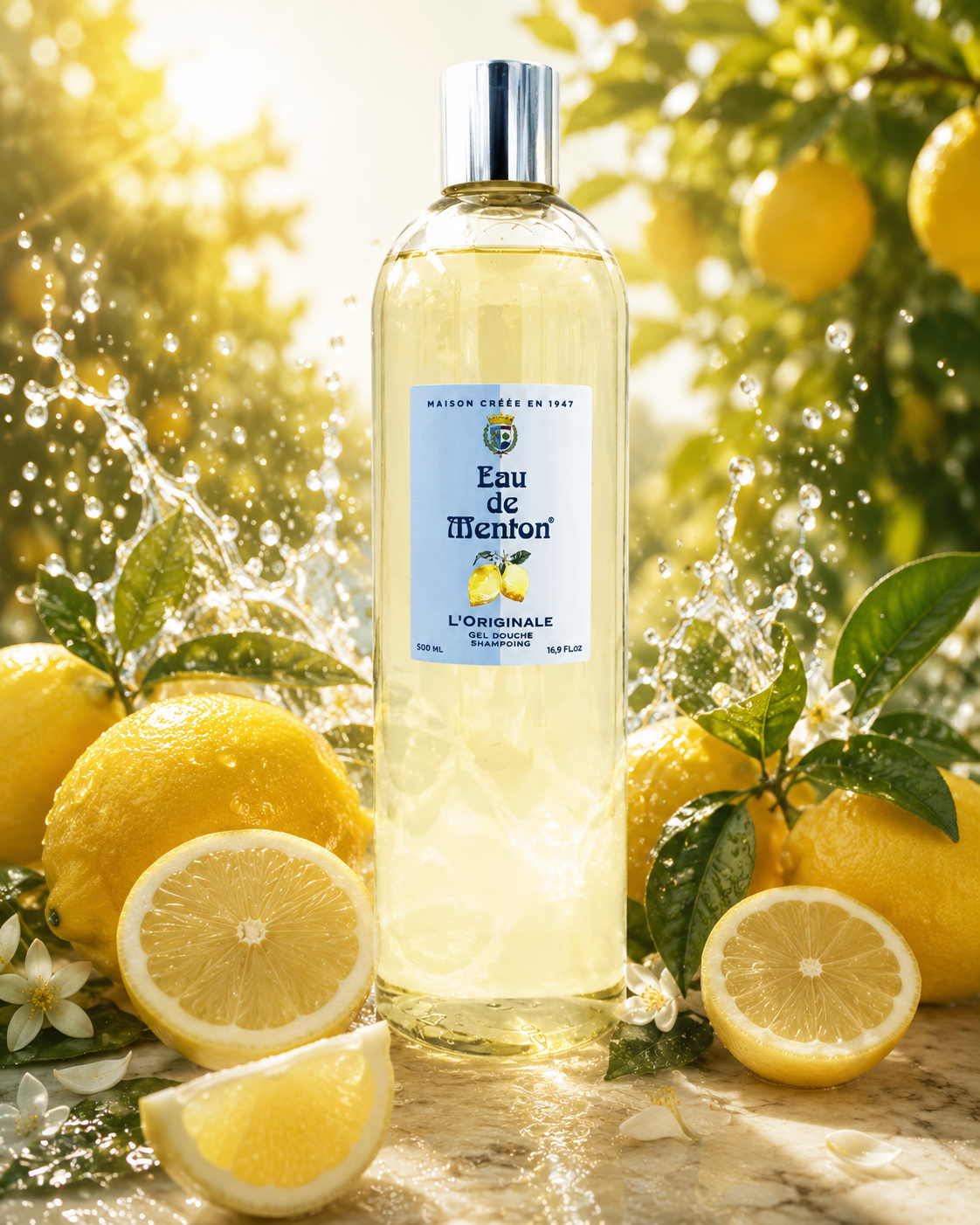 Eau de Menton L’Originale – Gel Douche/Shampoing