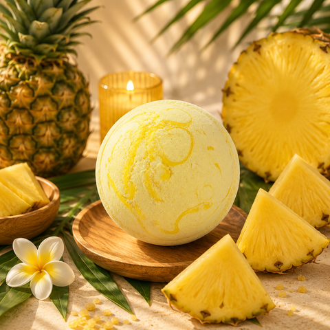 Boule de bain Paradis Tropical - Ananas