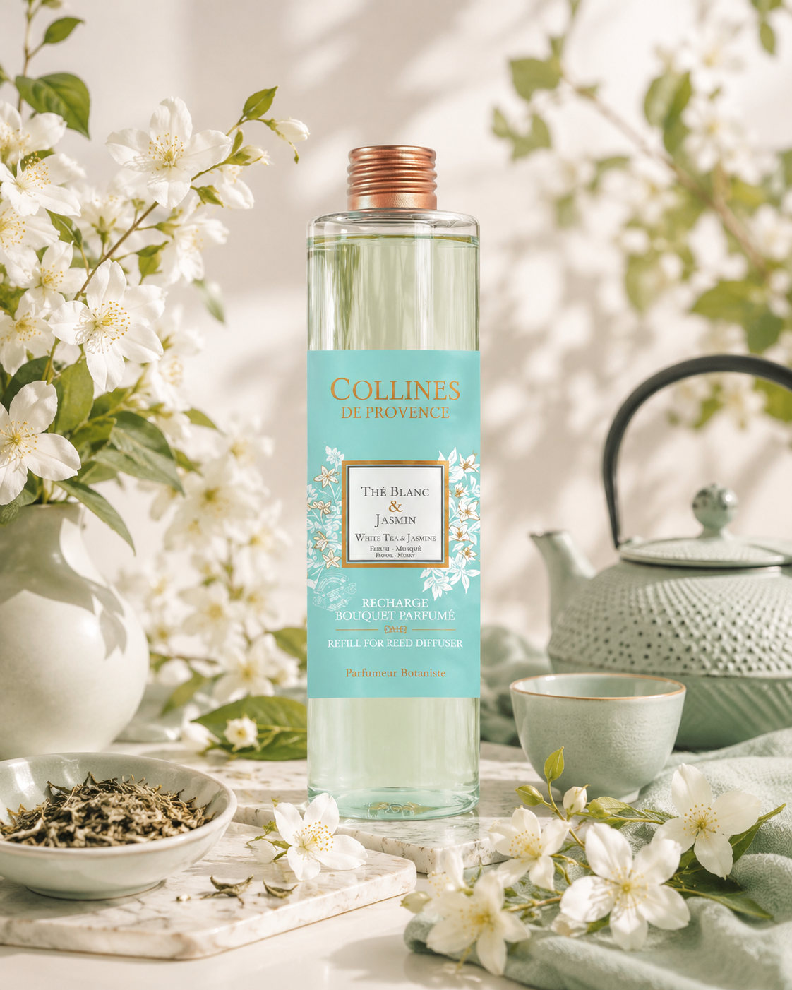 Recharge Diffuseur de parfum Thé Blanc & Jasmin