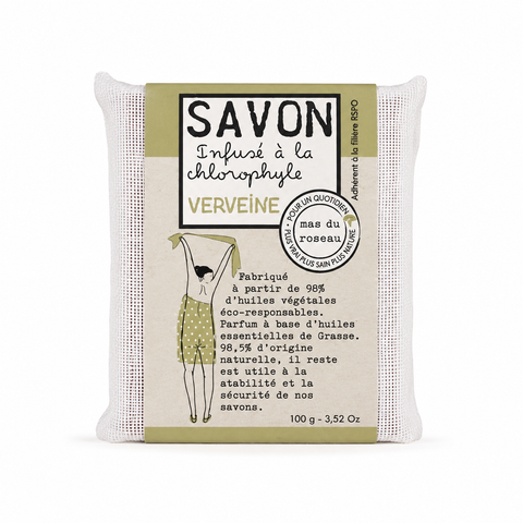 SAVONNETTE PARFUMEE COLOREE VERVEINE