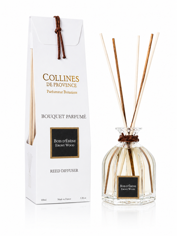 Diffusseur d'ambiance à bâtonnets BOIS D'ÉBÈNE
