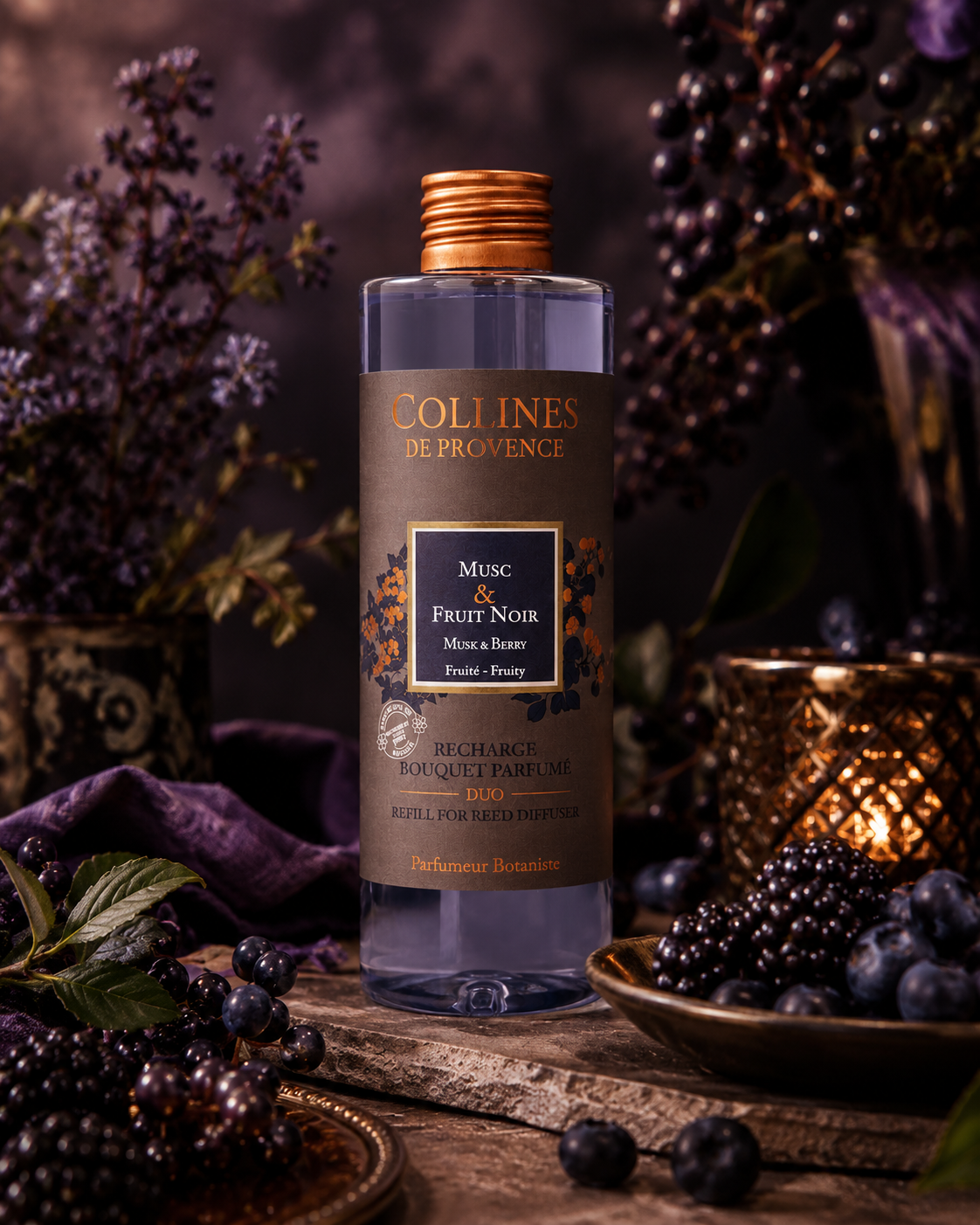 Recharge Diffuseur de parfum Musc & Fruit Noir