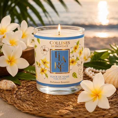 Bougie Parfumée Fleur de Tiaré "série limitée"