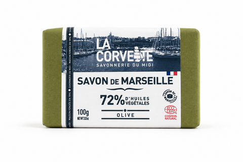 Savon de Marseille OLIVE – 100g – COSMOS NATURAL