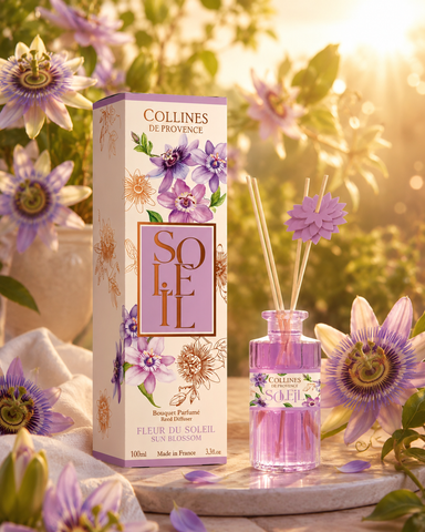 Diffuseur d’Ambiance à bâtonnets "Fleur De Soleil "
