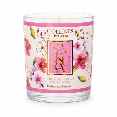 Bougie Parfumée Fleur de Sakura "série limitée"