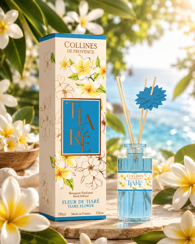 Diffuseur d’Ambiance à bâtonnets "Fleur De Tiaré"
