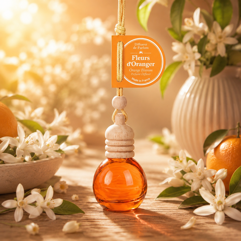 Diffusseur de parfum à suspendre Fleur d'oranger 10 ml