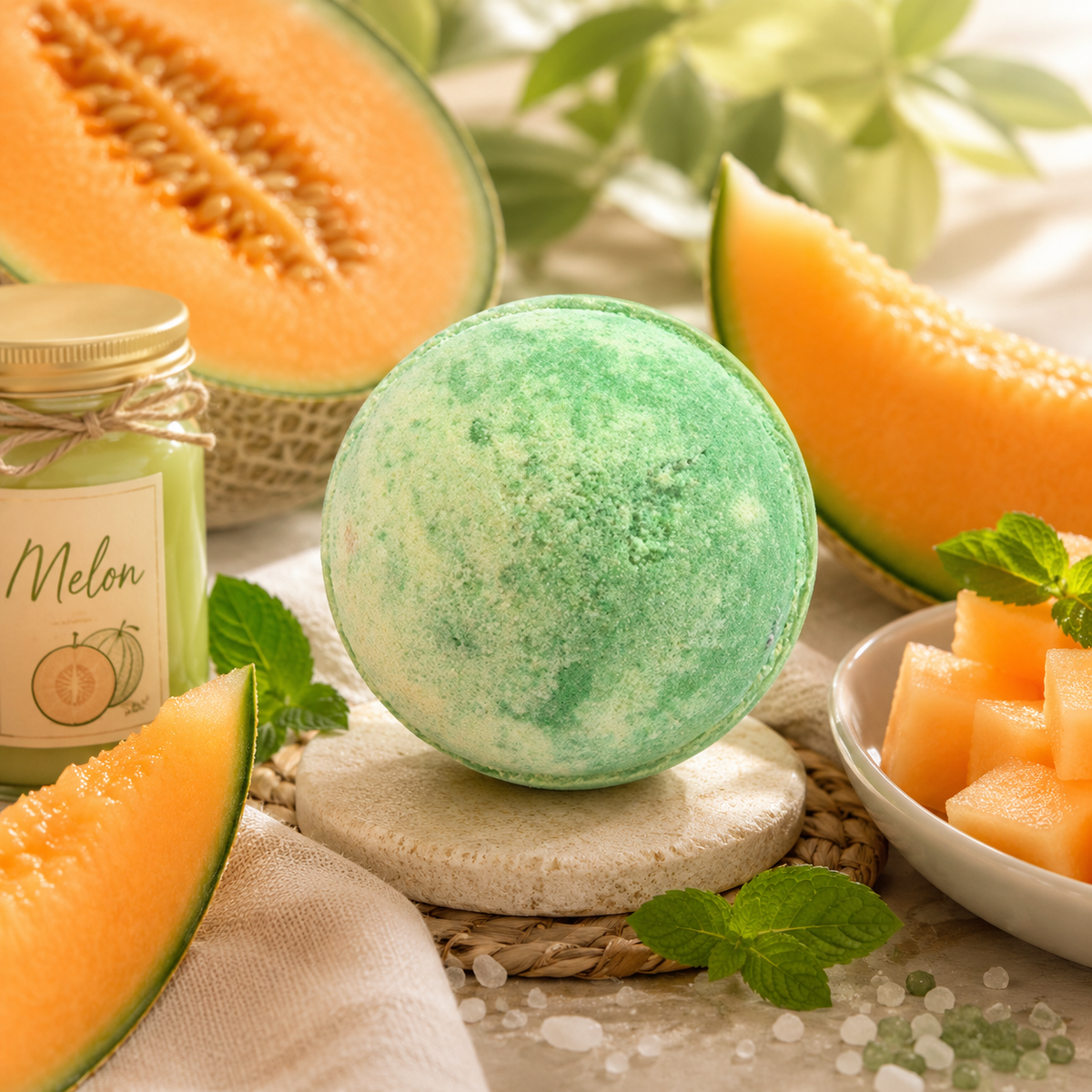 Boule de bain "MELON"