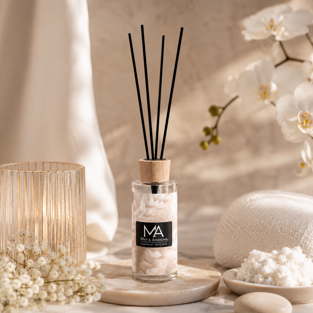 Diffuseur d’Ambiance Musc Blanc
