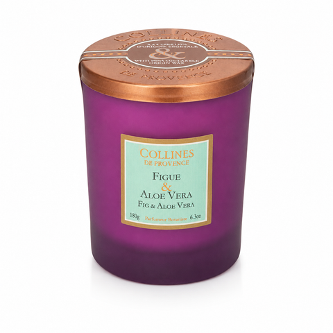 Bougie Parfumée Figue & Aloe Vera Coulée à la main