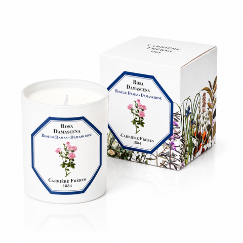 Bougie Rose de Damas